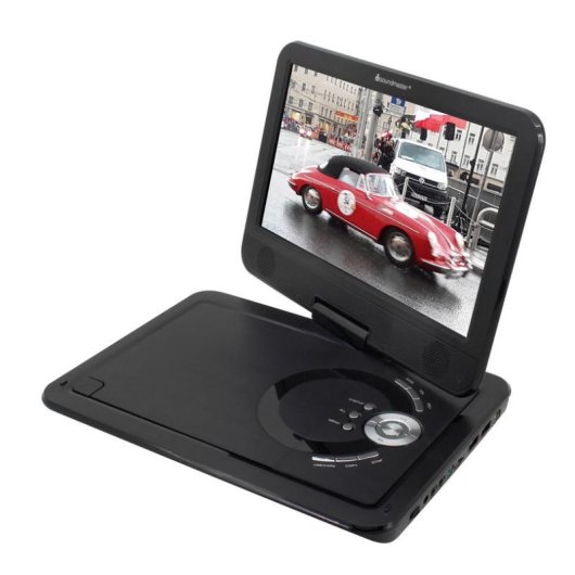 Lettore DVD portatile Soundmaster PDB1910SW Convertibile Nero 10.1 pollici