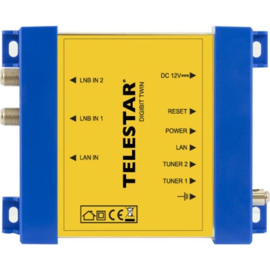 Comutador Telestar DIGIBIT Twin 1 Entrada 2 Saídas 950-2150 MHz