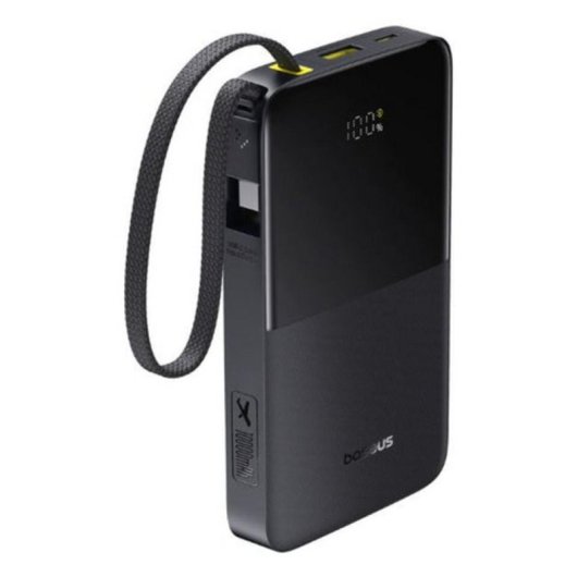 Batería Externa Baseus EnerFill FC51 Bipow2 Pro 10000 mAh Power Delivery 22.5W Negro