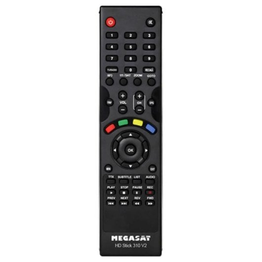 Descodificador Satélite Megasat HD Stick 310 V2 Full HD DVB-S2 Preto