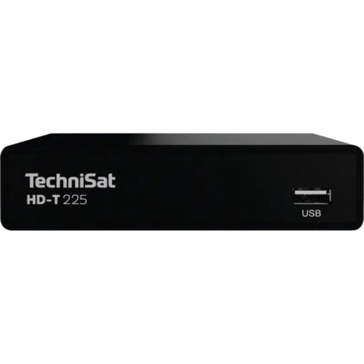 Décodeur Terrestre TechniSat HD-T 225 HD DVB-T/T2 H.265 HEVC Noir