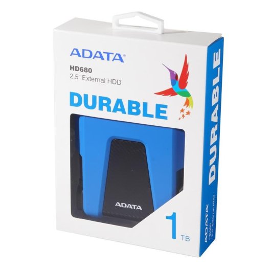 Disco Rígido ADATA HD680 2TB HDD 3.5" USB 3.2 Gen 1 Azul