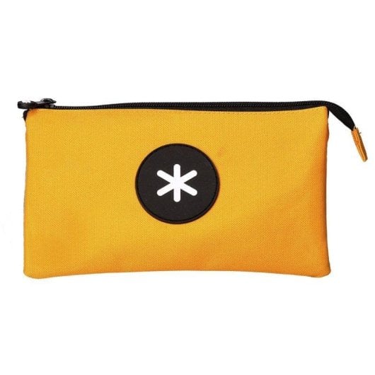 Astuccio Scolastico Antartik Triplo Alta Capacità Senape