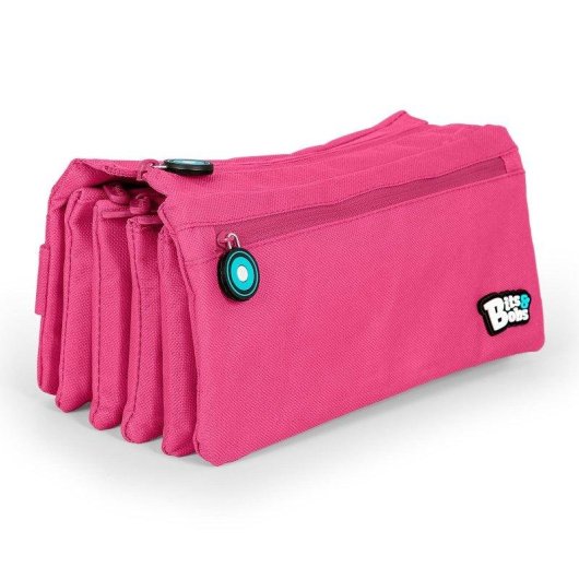 Estuche Portatodo Cuádruple Grafoplás Bits and Bobs Rosa