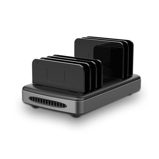 Regleta Lindy 73436 6 Tomas USB-A y USB-C con Protección y LED Power