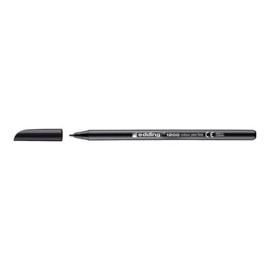 Segnaposto Edding 1200 con punta rotonda 0.5 mm nero