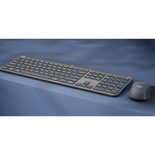 Tastatur Logitech Signature Slim Combo MK950 kabellos Bluetooth 5.1 mit Maus