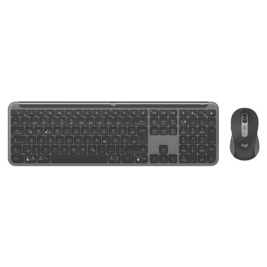 Tastatur Logitech Signature Slim Combo MK950 kabellos Bluetooth 5.1 mit Maus