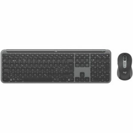 Tastatur Logitech Signature Slim Combo MK950 kabellos Bluetooth 5.1 mit Maus
