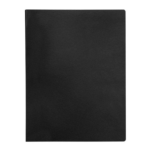 Liderpapel - Cartella A4 con 40 Buste Trasparenti. Nero