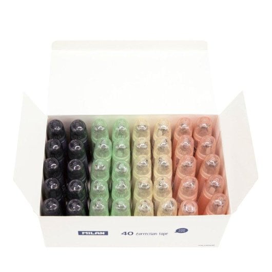 Cinta Correctora Milan 1918 Pack 4 Unidades 5 mm x 6 m