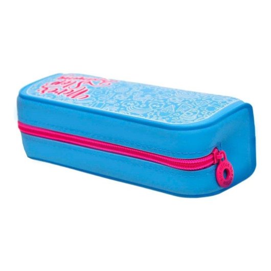 Astuccio Scolastico Office Box Love in Silicone Morbido