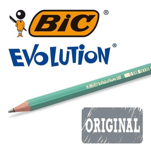 Matita Esagonale Bic Evolution HB/2 10 Pezzi