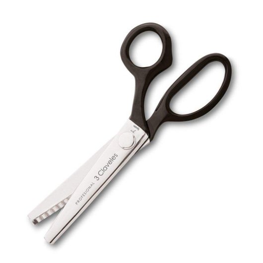 Forbici Multiuso Professionali 3 Claveles Taglio Zig-zag 18 cm