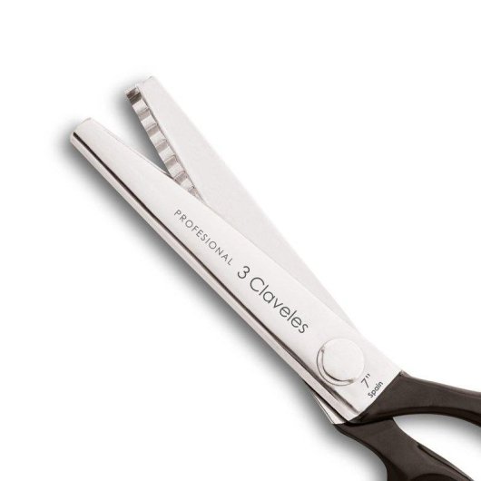 Forbici Multiuso Professionali 3 Claveles Taglio Zig-zag 18 cm