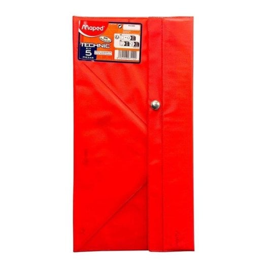 Kit de 4 Piezas Escolares Transparentes Technic Maped con Bolsa
