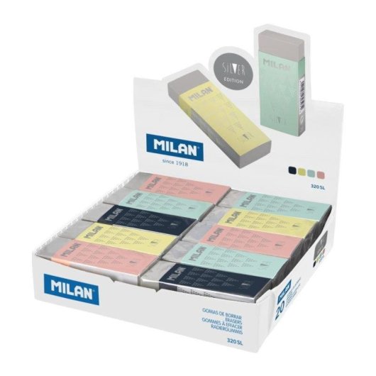 Gomma da cancellare Milan Cpm320sl Nata® Silver 320
