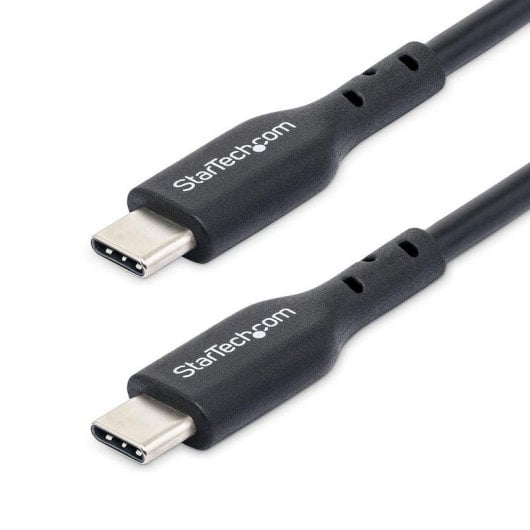 Cabo USB-C para USB-C StarTech.com USB2CC2MNC 2 m 60W PD 3A USB 2.0 Preto