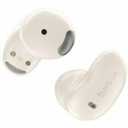 Kopfhörer Belkin SoundForm Anywhere kabellos und kabelgebunden Bluetooth mit Geräuschunterdrückung, IPX4, weiß