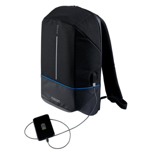 Maleta de transporte Nacon para PlayStation 4 y PS5, Negro, 15.6"