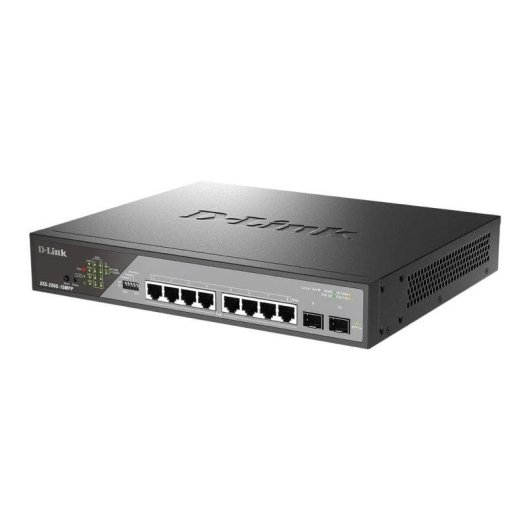 Switch Gestito L2 D-Link DSS-200G-10MPP/E 8 Porte Gigabit PoE 242W