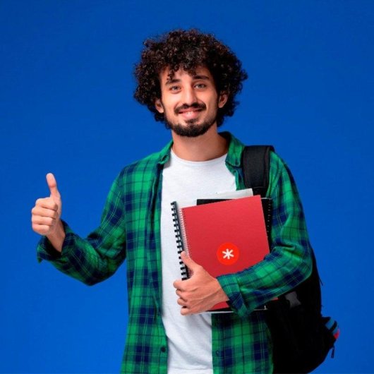 Quaderno A4 Antartik Spirale Copertina Rigida 80 Fogli Colore Lampone