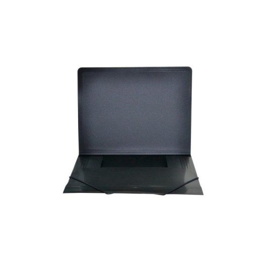 Cartella A4+ Office Box 51615 con 3 linguette e chiusura elastica rotonda