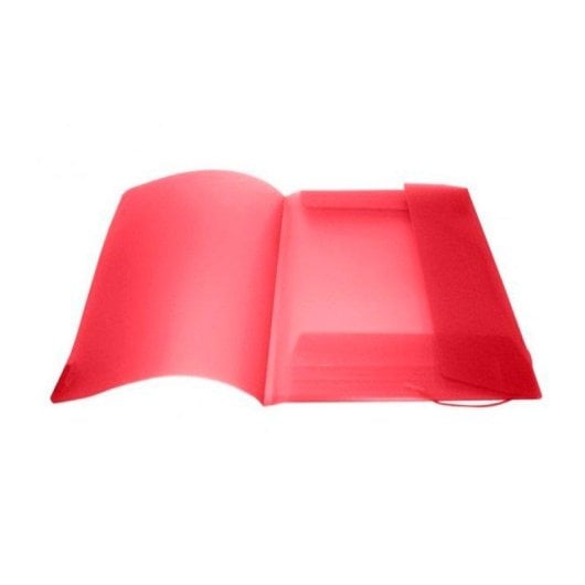 Cartella A4+ Office Box 51615 con 3 linguette e chiusura elastica rotonda