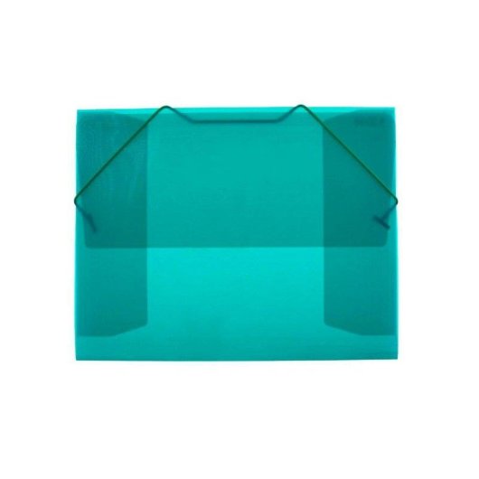 Cartella A4+ Office Box 51615 con 3 linguette e chiusura elastica rotonda