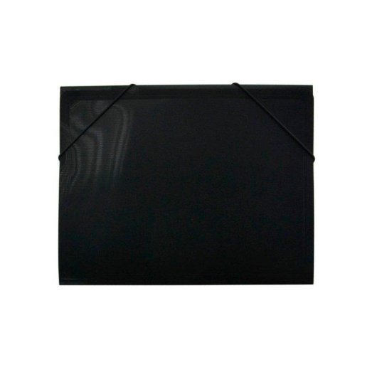 Cartella A4+ Office Box 51615 con 3 linguette e chiusura elastica rotonda