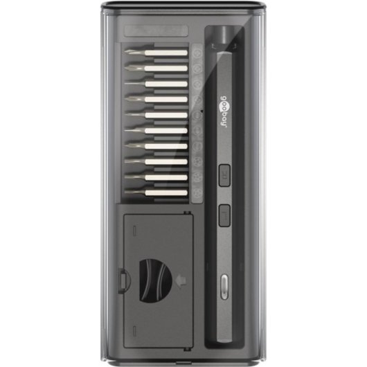 Destornillador eléctrico Goobay 77838 avec 20 embouts de précision