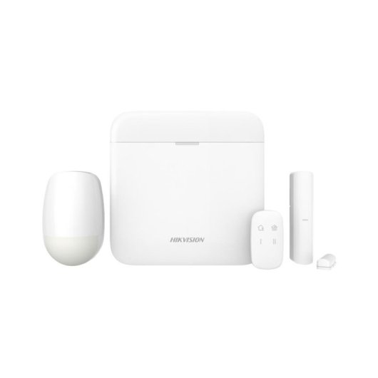 Alarma Hikvision DS-PWA64-KIT-WE RF inalámbrica 868 MHz Sensor PIR Interior Blanco