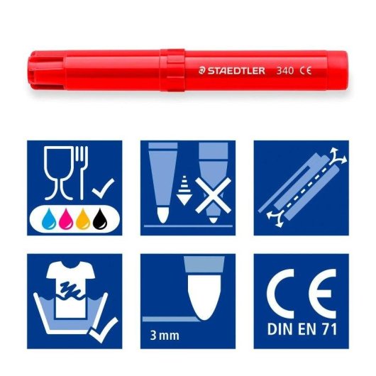Staedtler Jumbo 3 mm 12 Pezzi