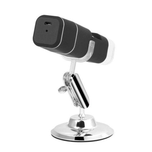 Microscope Digital Technaxx TX-158 1000x LED Wi-Fi Noir/Argent