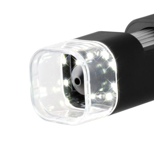 Microscopio Digital Technaxx TX-158 1000x LED Wi-Fi Negro/Plata
