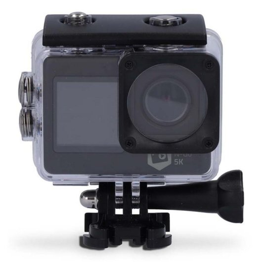 Câmara Desportiva Nedis ACAM71BK 5K UltraHD WiFi UltraWide Estabilização Avançada