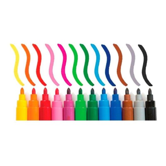Rotuladores Alpino Coloring 24 unidades Punta Fina 3mm
