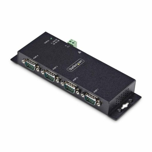 Convertidor Serie a Ethernet StarTech.com 4 Puertos RS232 DB9 RJ45 IP