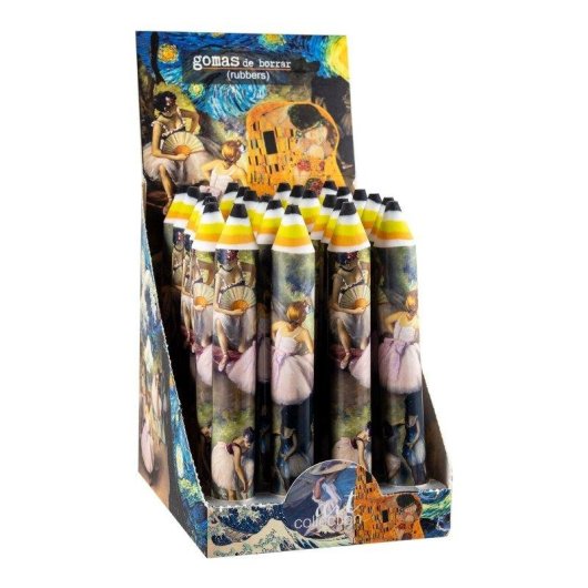 Set de 2 Gomas de Borrar Extra-grandes Javier Formato Lápiz Motivos Flamencos