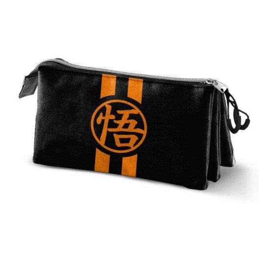 Estuche escolar portatodo triple Dragon Ball Karactermania Negro 23 x 11 x 7 cm