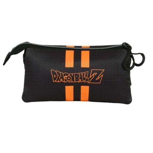 Estuche escolar portatodo triple Dragon Ball Karactermania Negro 23 x 11 x 7 cm