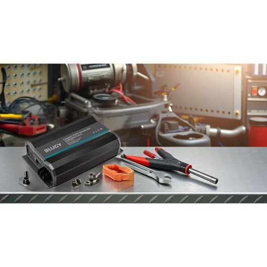 Blugy Cargador Baterías Booster 12v A 12v 60a, Autocaravanas, Autos, 4x4, 3 Etapas, Protecciones Electrónicas, Carga Ráp