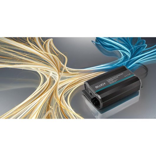 Blugy Cargador Baterías Booster 12v A 12v 60a, Autocaravanas, Autos, 4x4, 3 Etapas, Protecciones Electrónicas, Carga Ráp