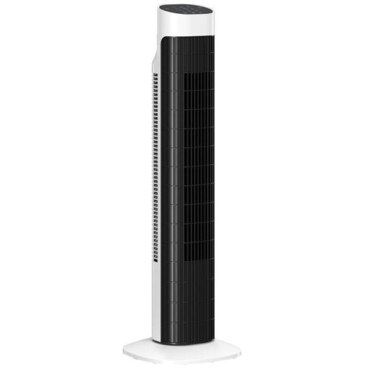 Coluna de Ar Homcom 45W 3 Velocidades 3 Modos Silenciosa Comando Oscilação 70°
