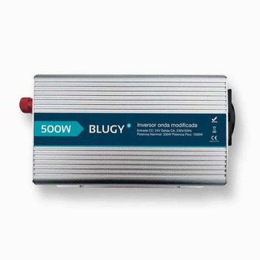 Blugy Inversor 24v 500w Onda Modificada, Camper, Autocaravana, Van, Naútica