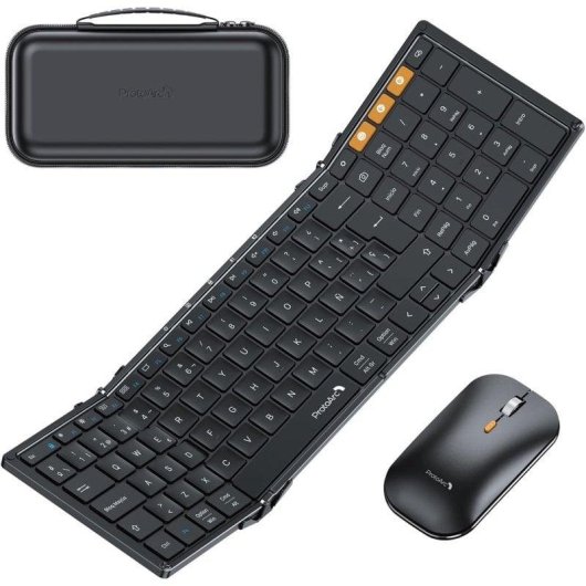 Protoarc Xkm01 Teclado Plegable Y Raton Bluetooth  Inalámbrico