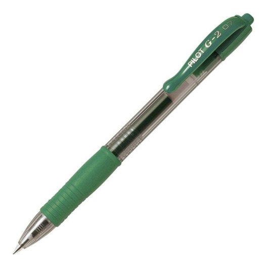 Penna Pilot G-2 0.7 mm Verde Set di 6