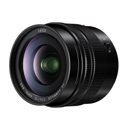 Objectif Panasonic Leica DG Summilux 12mm f/1.4 Monture Micro Four Thirds Noir