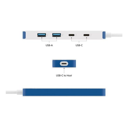 Base per Portatili Targus HyperDrive USB Bianca 5 Gbit/s