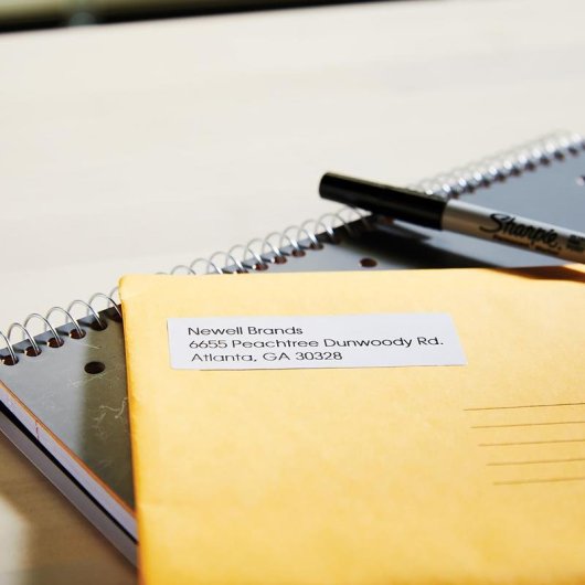 Etiquetas DYMO LabelWriter 19 x 51 mm 24 rollos 500 etiquetas autoadhesivas permanentes